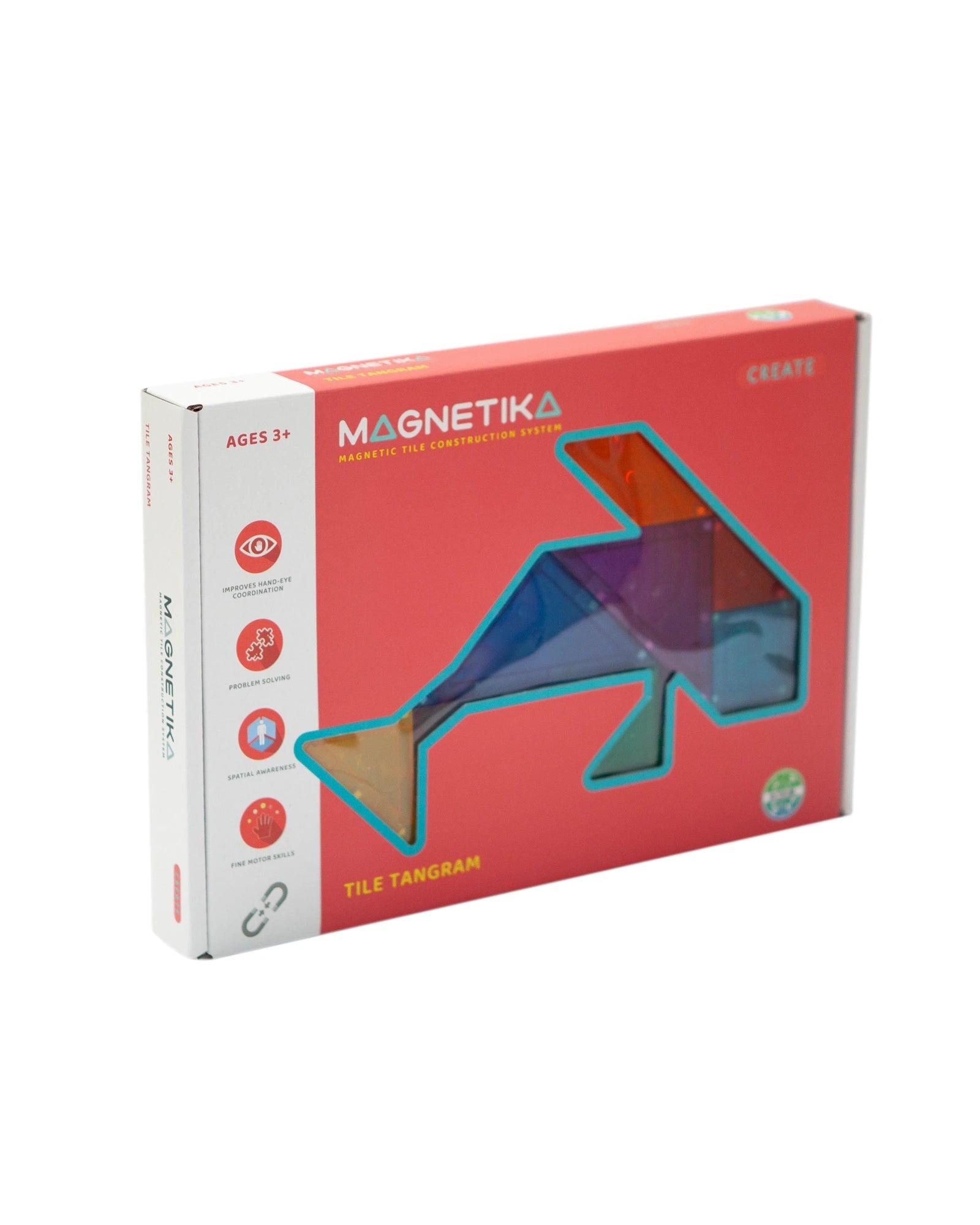 Magnetic Tile Tangram 61 Piece