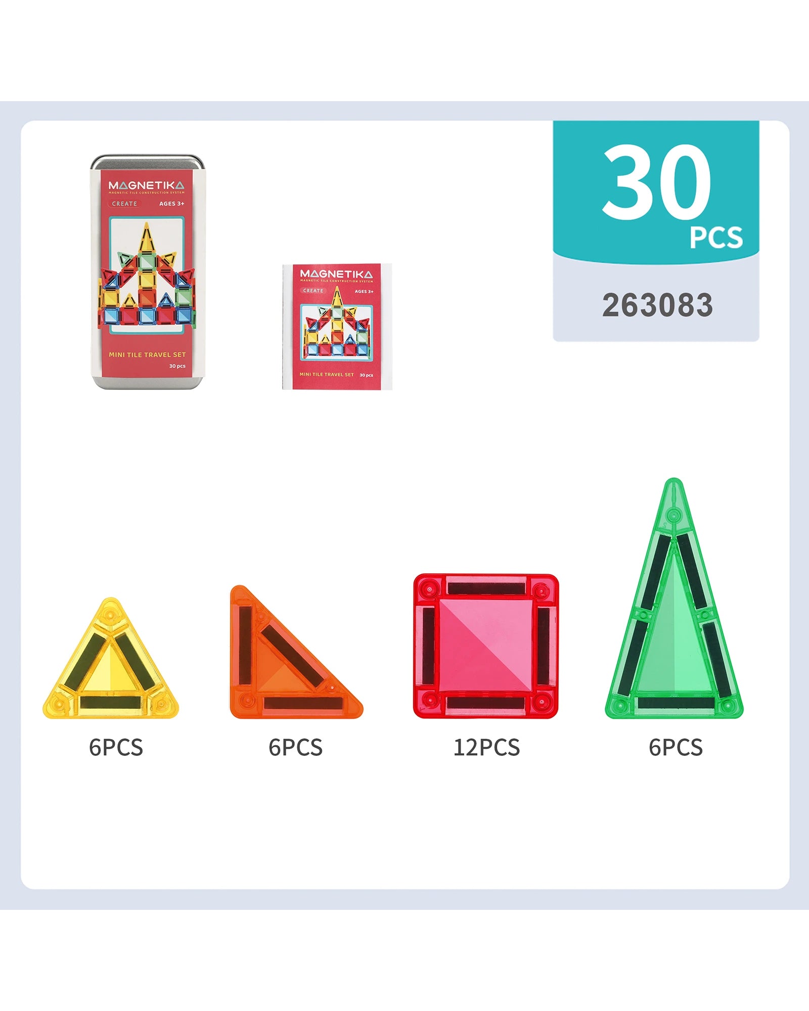 Mini Tile Travel Set 30 Piece