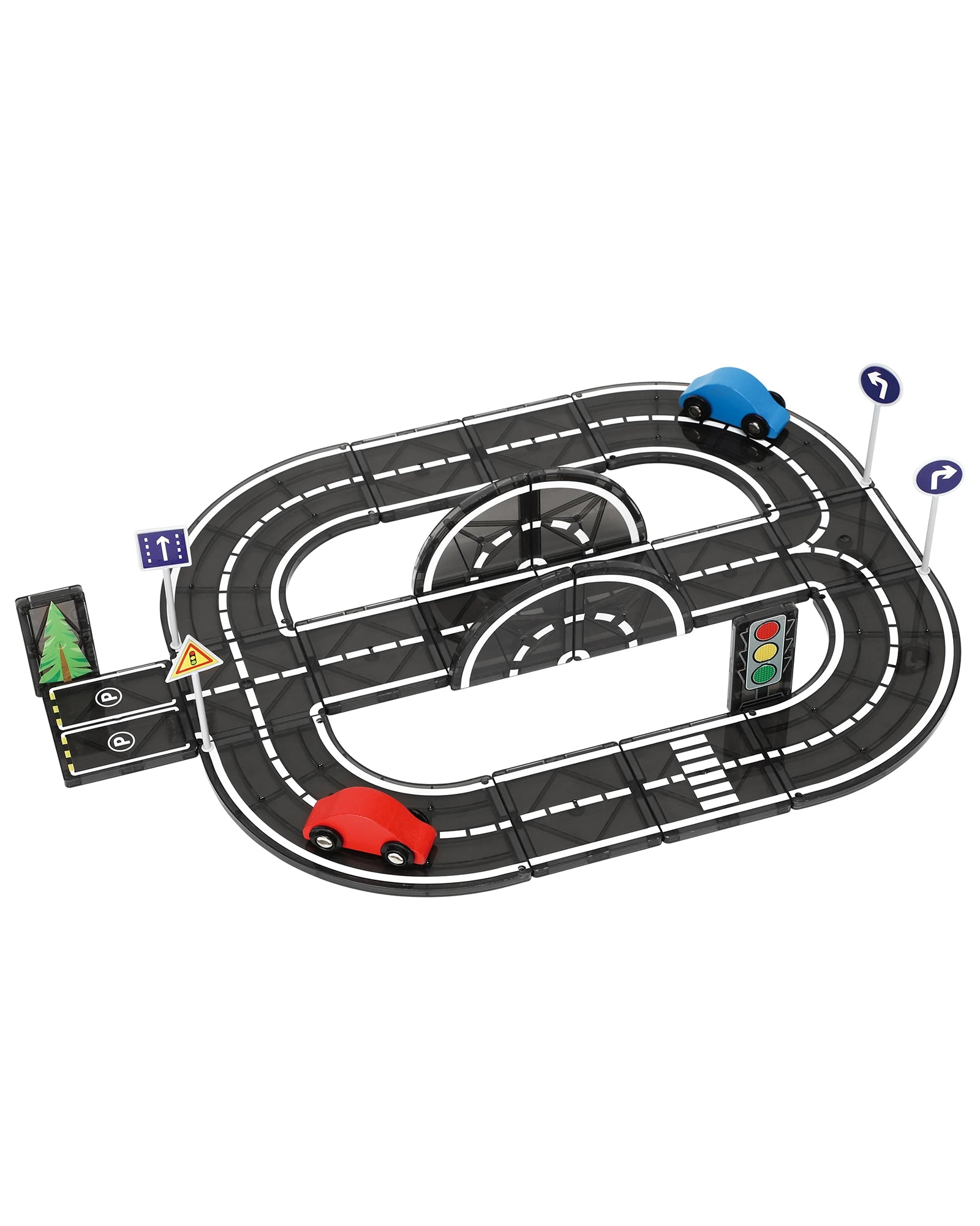 Magnetic Road Playset 30 Piece
