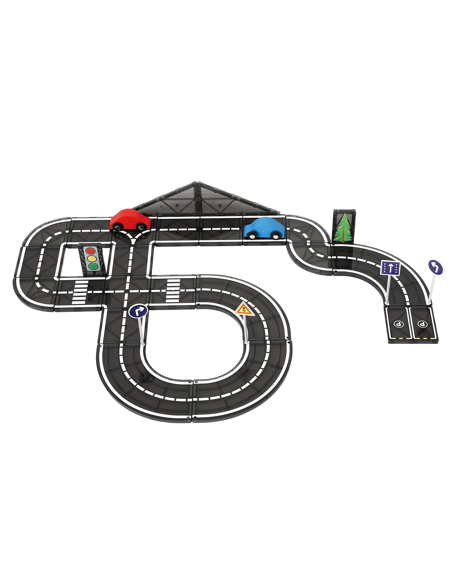 Magnetic Road Playset 30 Piece