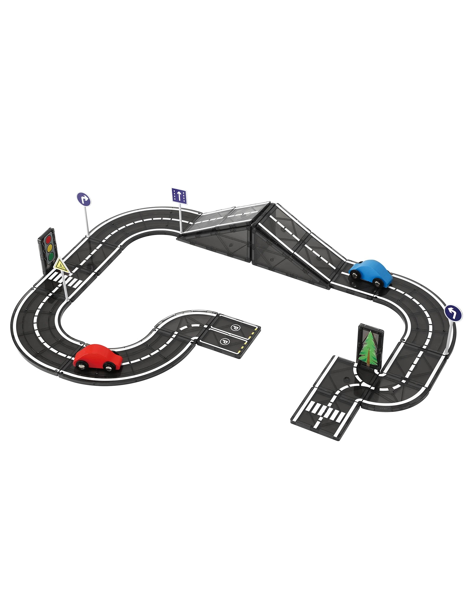 Magnetic Road Playset 30 Piece