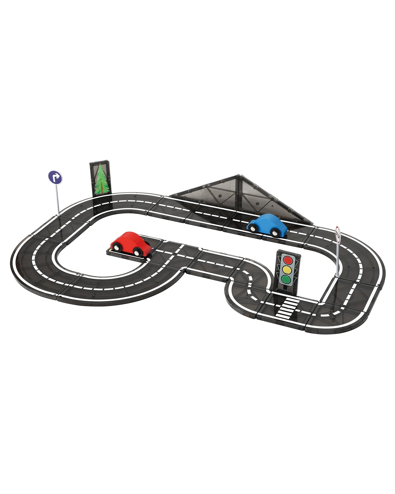 Magnetic Road Playset 30 Piece