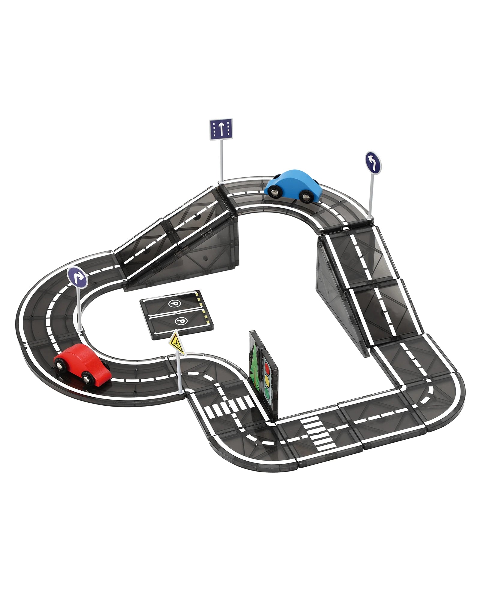 Magnetic Road Playset 30 Piece