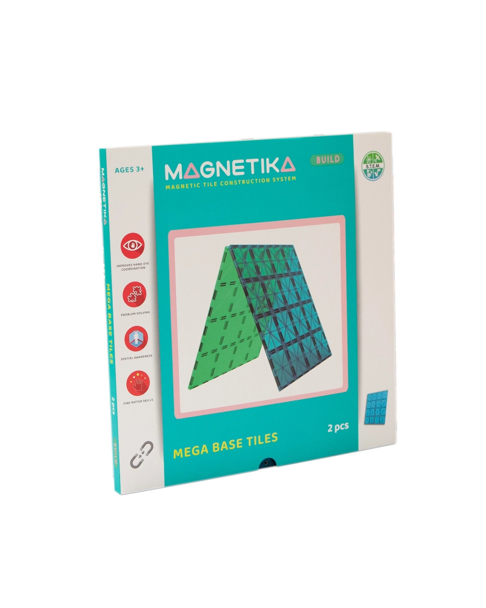 Magnetic XL Base Plate Tiles 2 Piece