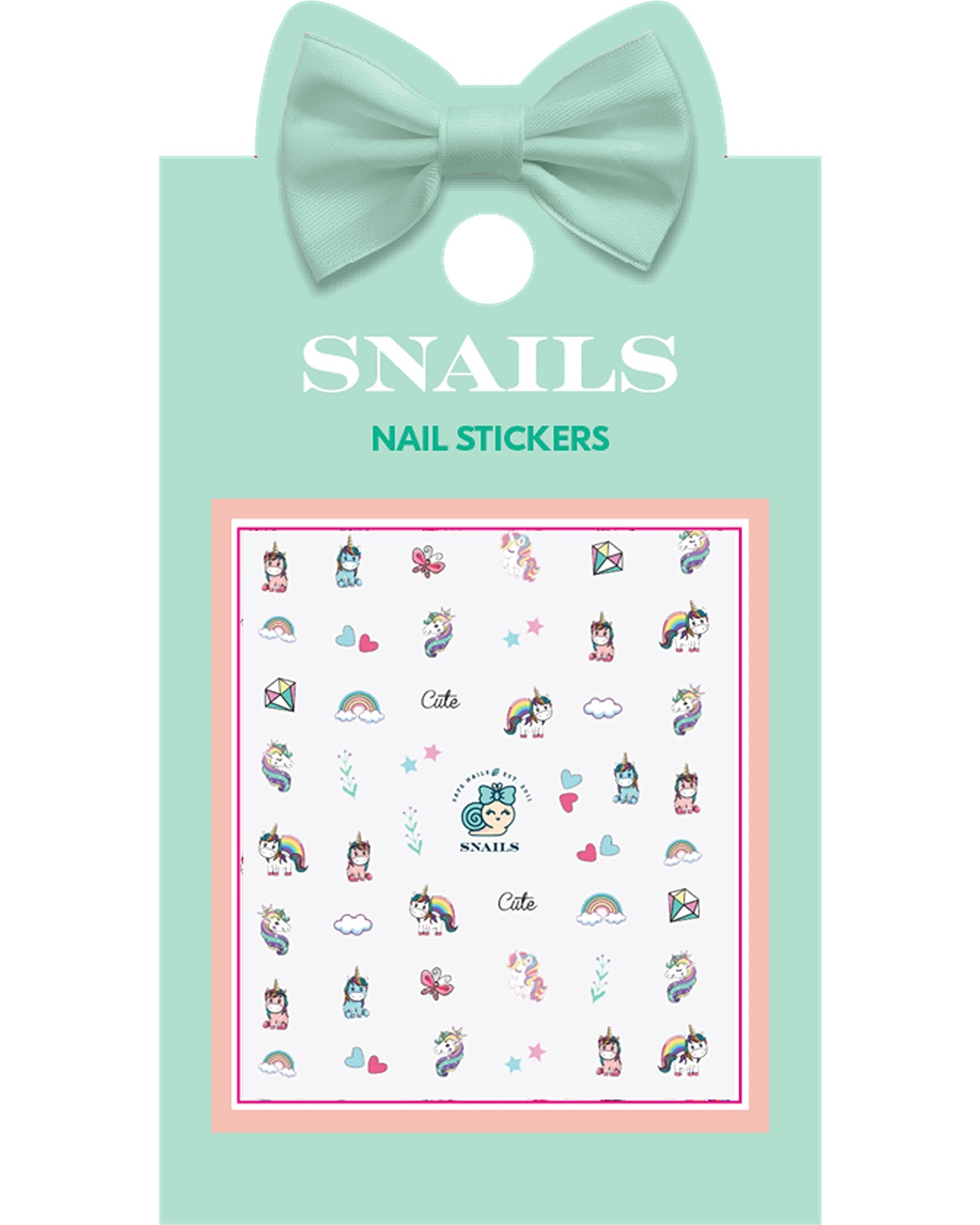 Nail Sticker Unicorn Queen
