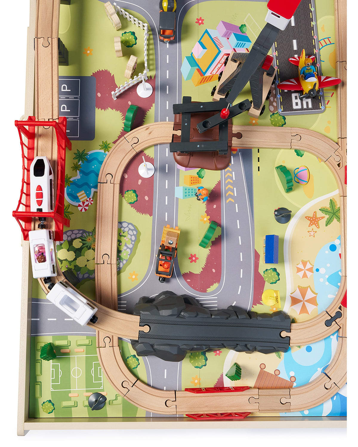 Metro City Train Table