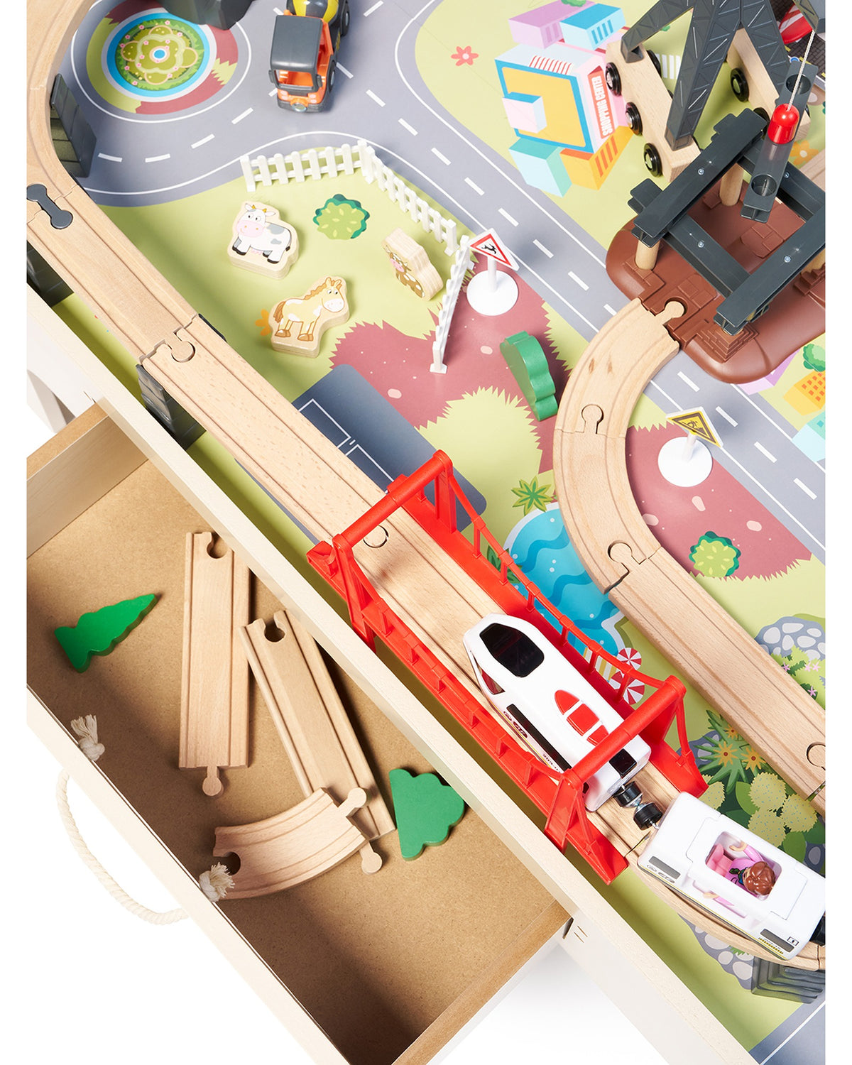 Metro City Train Table