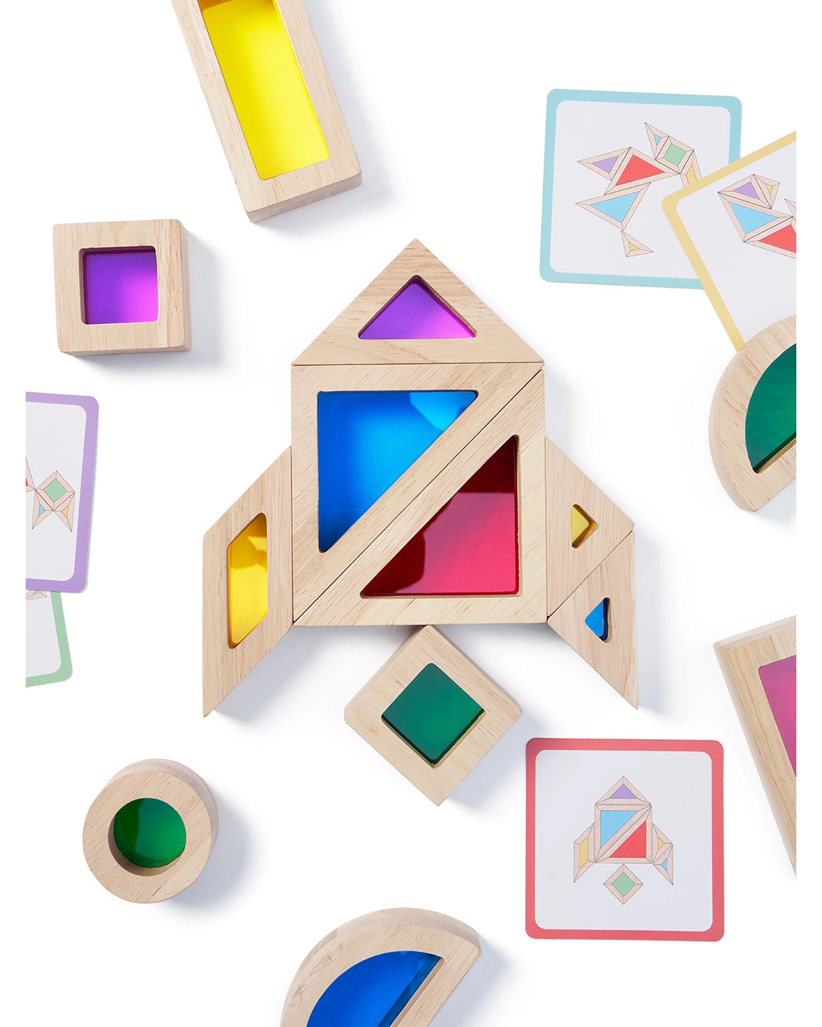 Rainbow Puzzle Blocks
