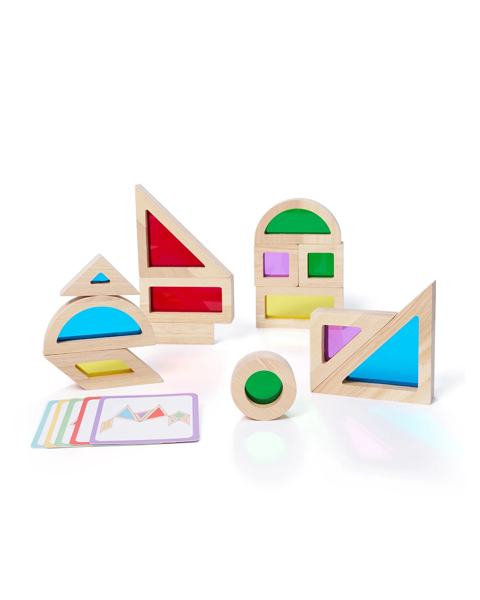 Rainbow Puzzle Blocks