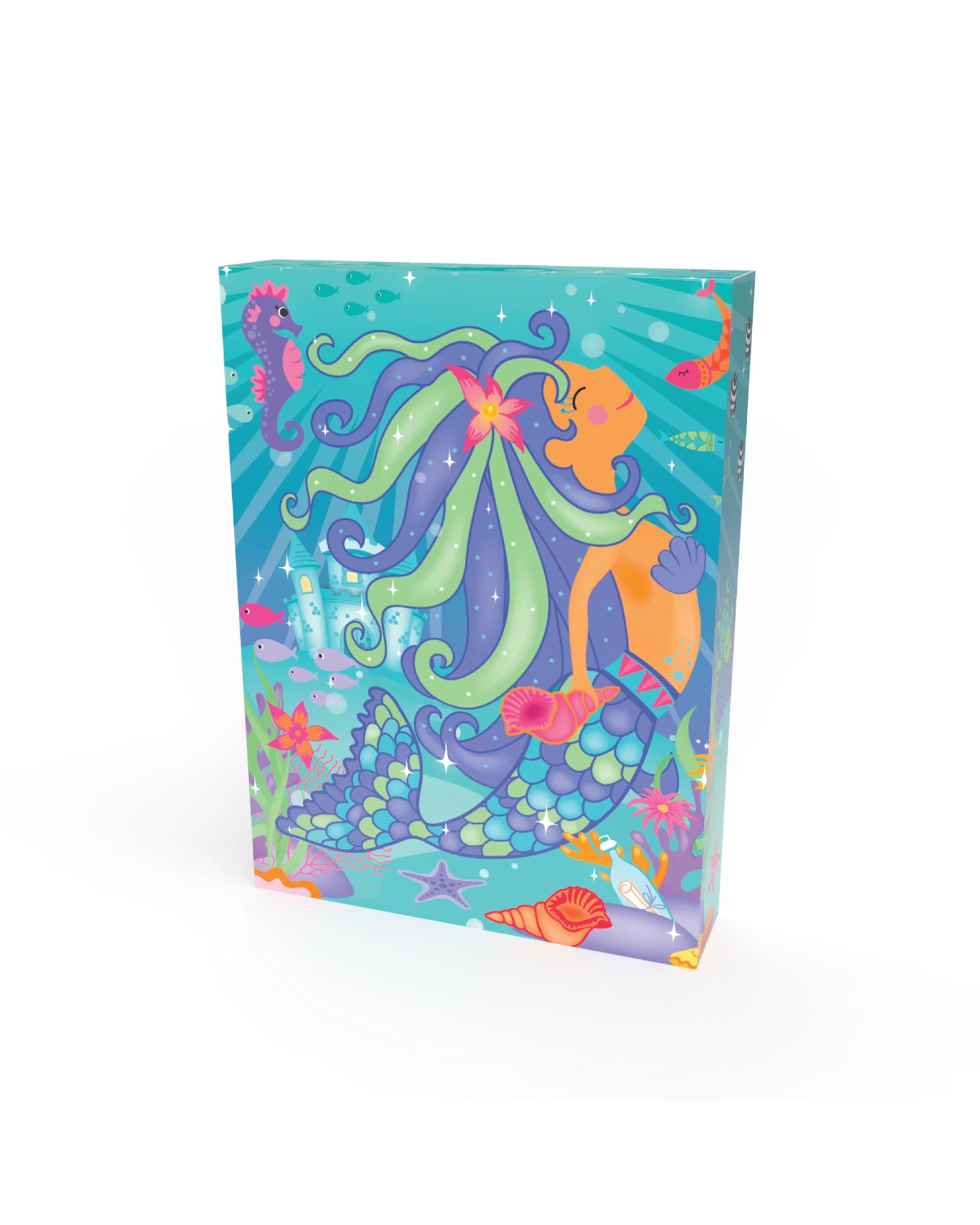 Mermaid Sparkling Foil & Gem Art
