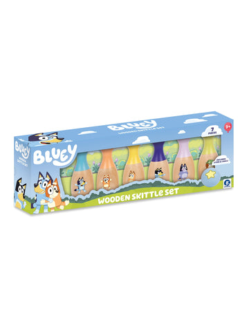 Bluey Wooden Character Skittles