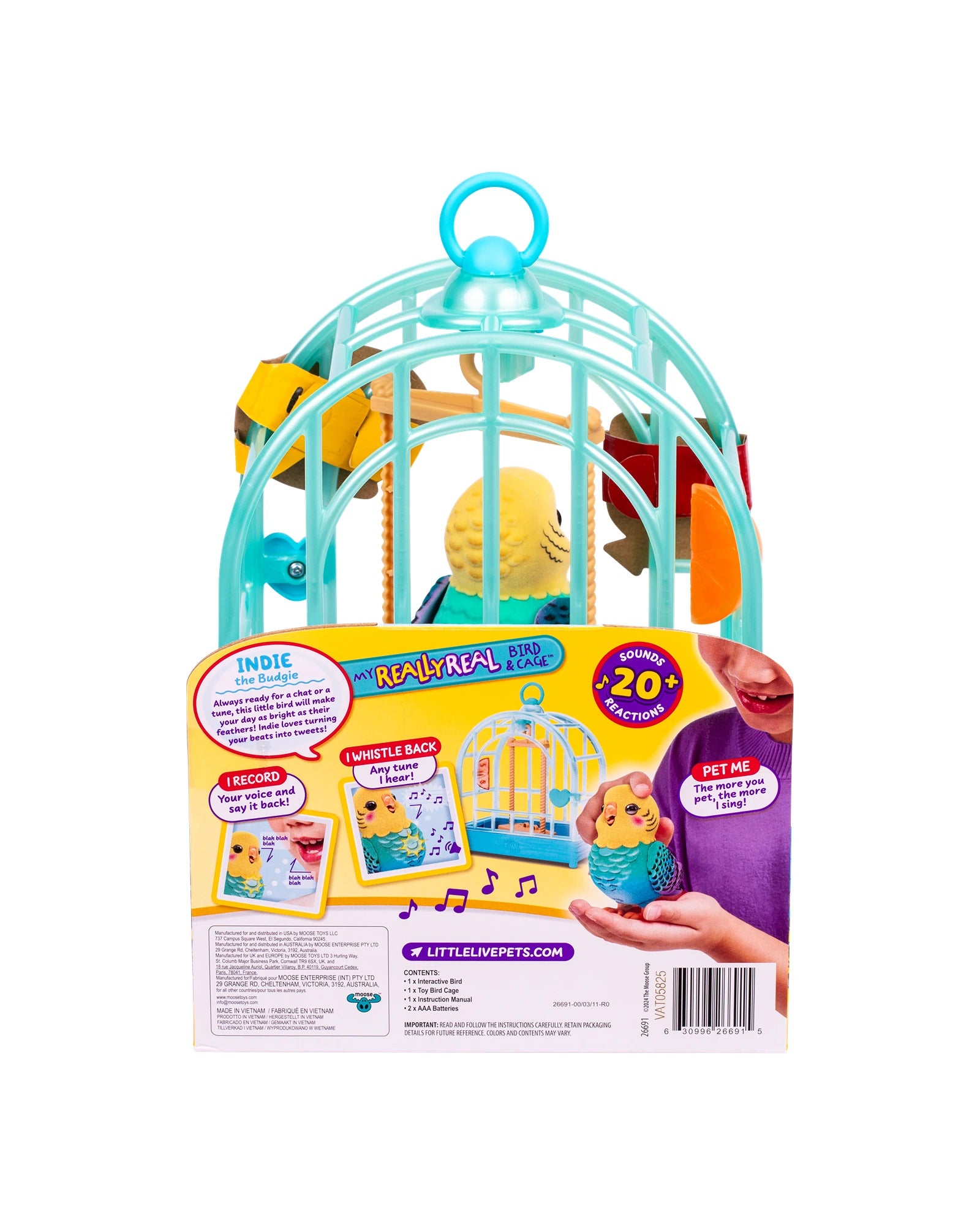 LLP My Really Real Bird & Cage - Assorted