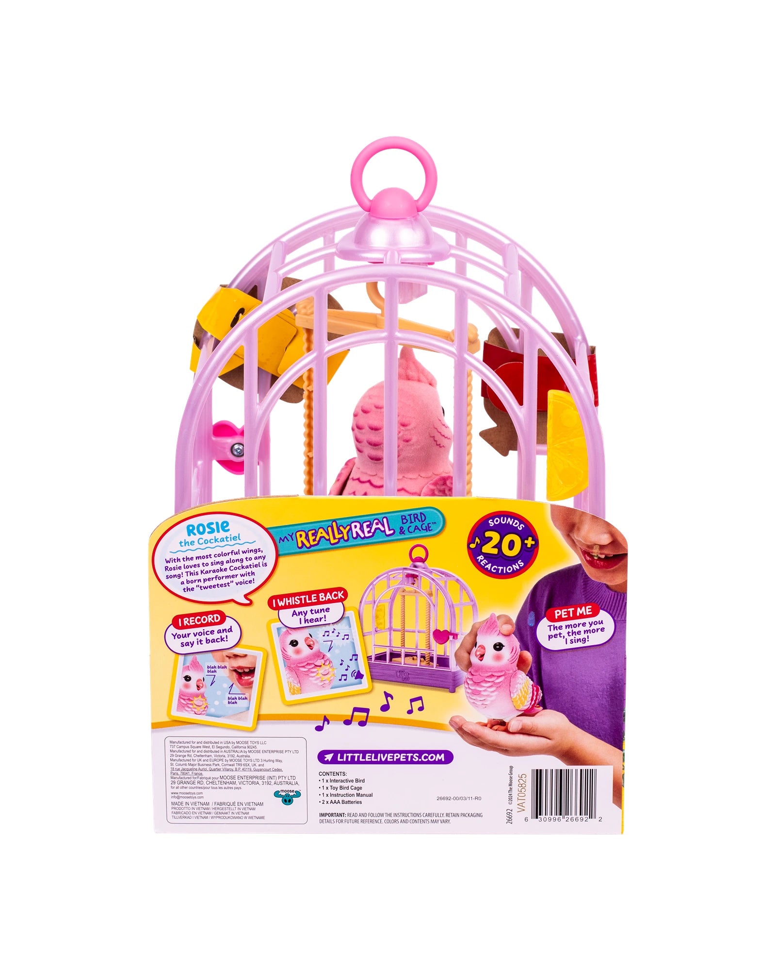 LLP My Really Real Bird & Cage - Assorted