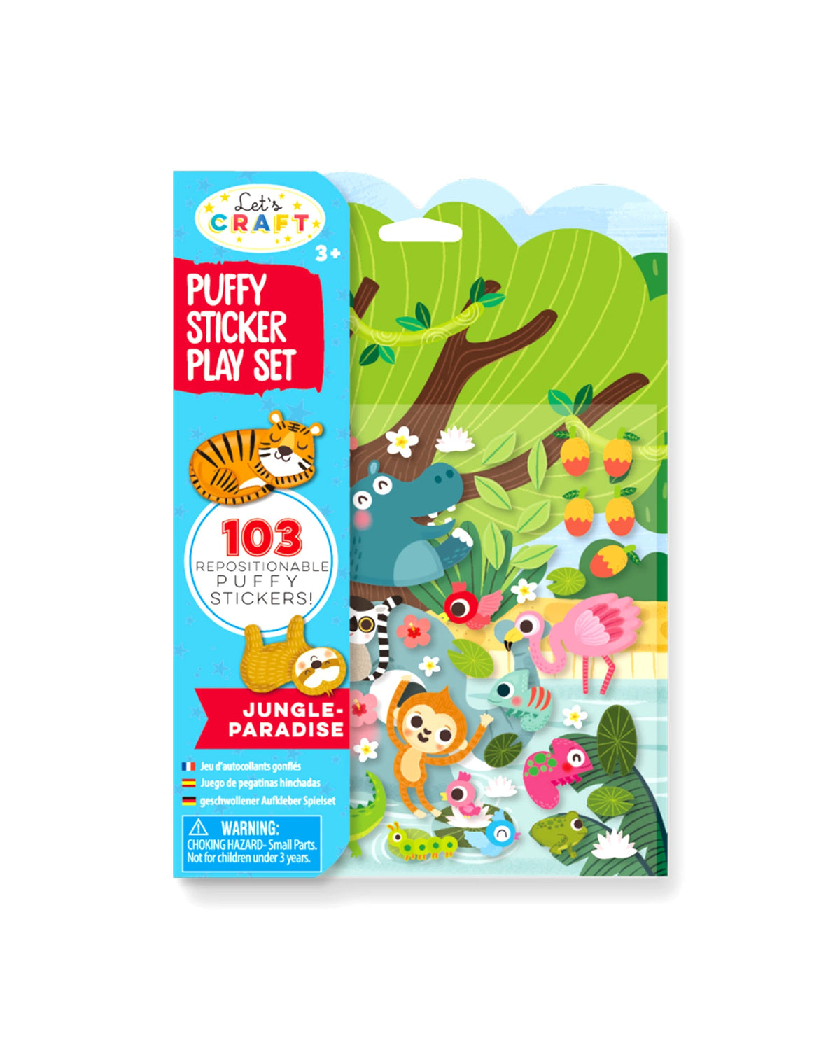 Puffy Sticker Play Set - Jungle Paradise