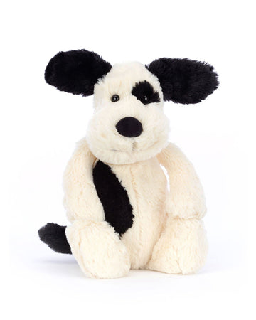 Bashful Black & Cream Puppy Big