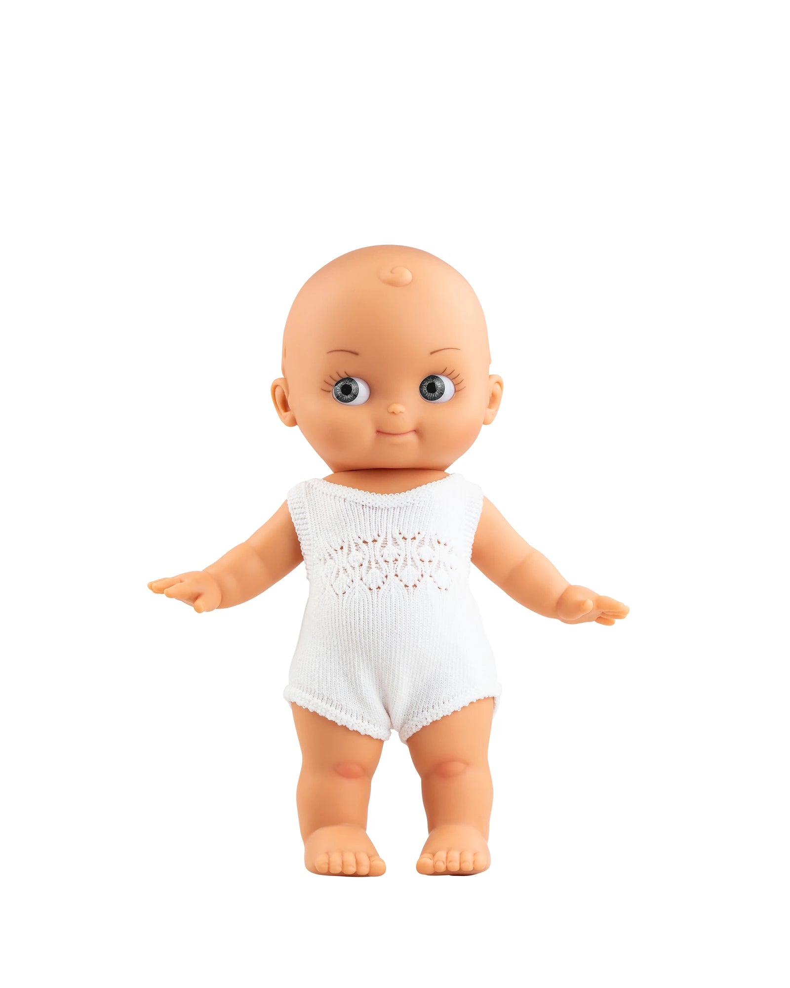 Mini Pancha Doll White Romper
