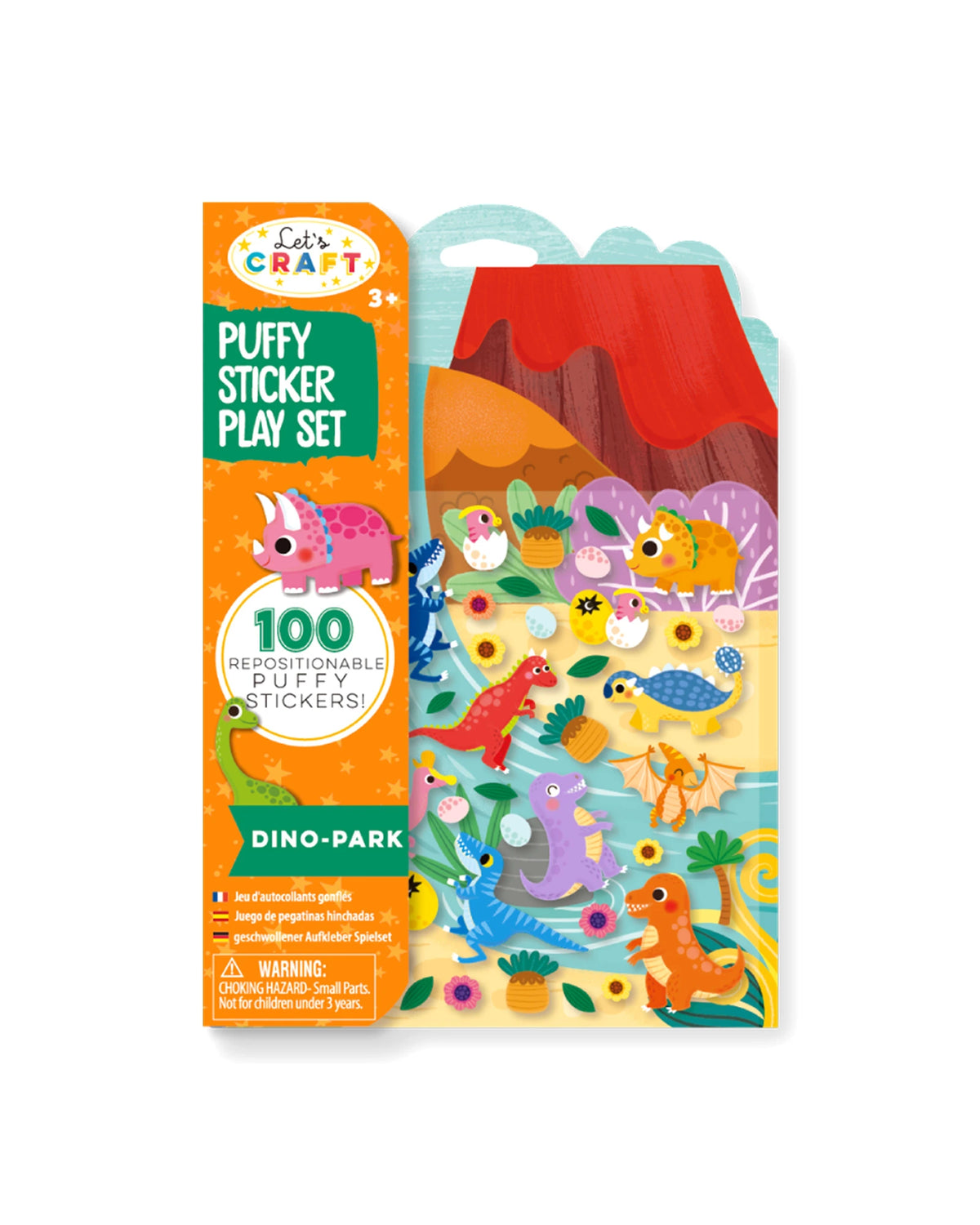 Puffy Sticker Play Set -Dino Park