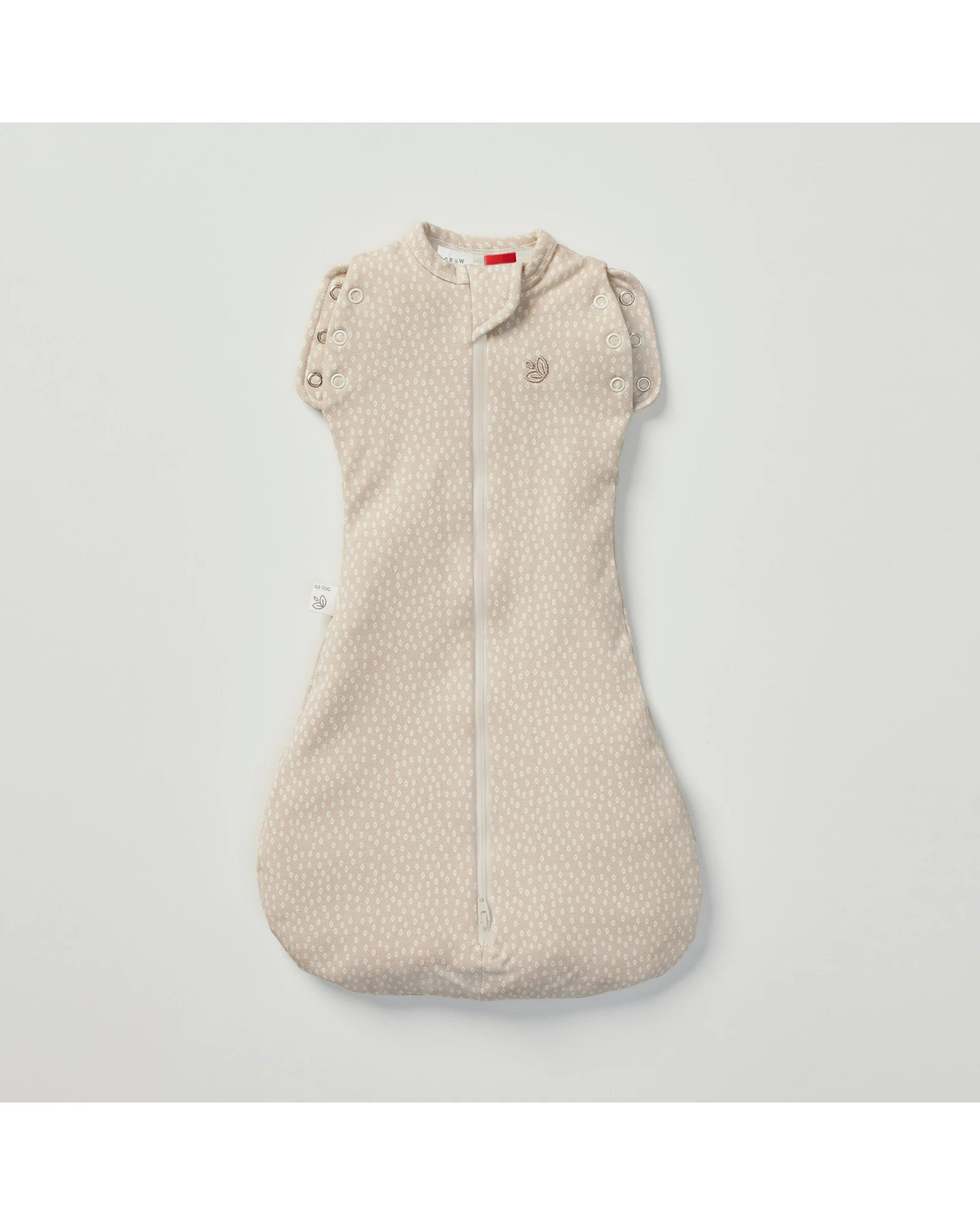 Grow Kindly 1.0 TOG Swaddle Sleeping Bag - Oat Little Pod