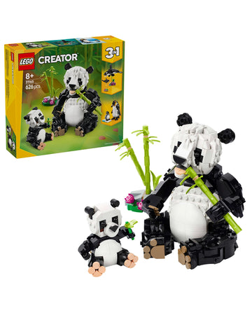 31165 Wild Animals Panda Family