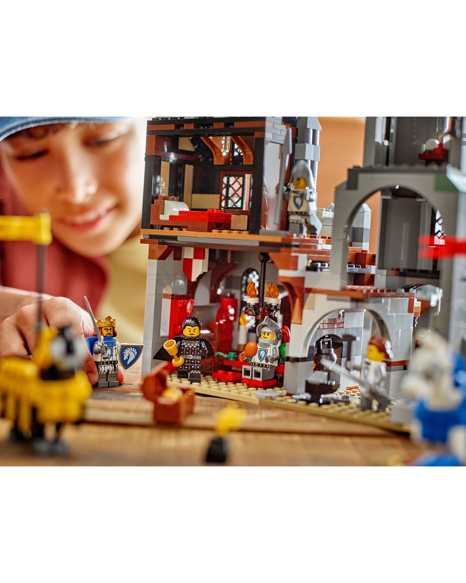 31168 Medieval Horse Knight Castle