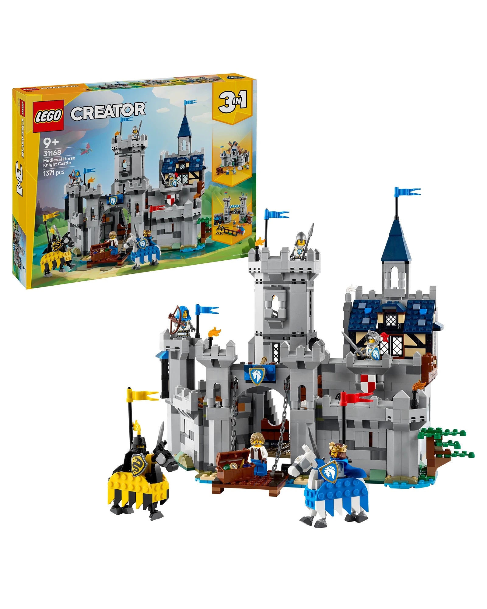 31168 Medieval Horse Knight Castle