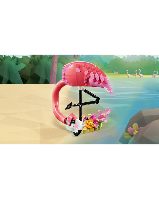 31170 Wild Animal: Pink Flamingo