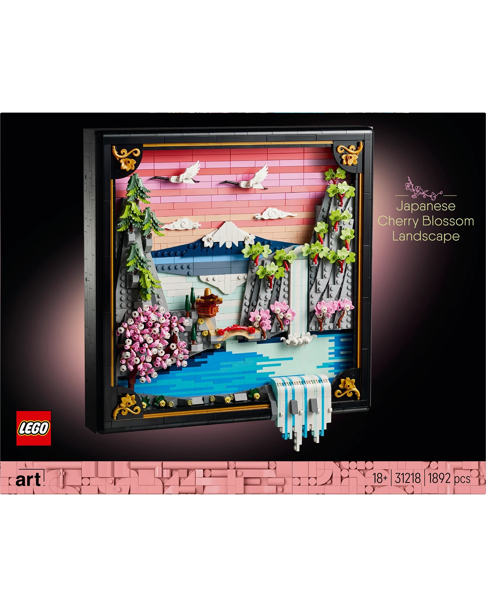 31218 Japanese Cherry Blossom Landscape