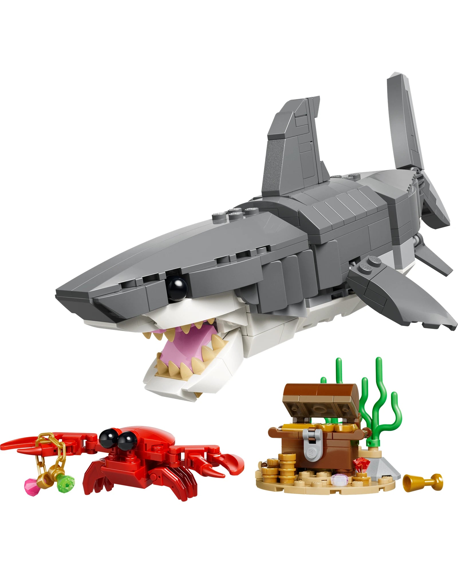 31381 Fierce Shark with a Treasure Chest