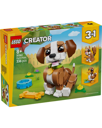 31382 Cute Animals: Playful Puppy Dog