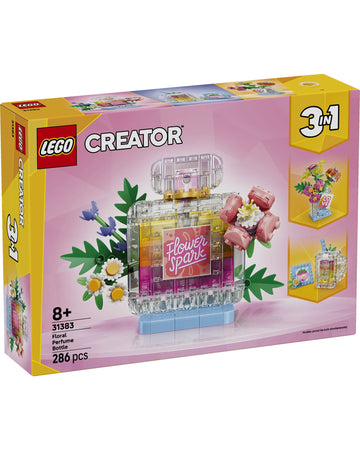 31383 Floral Decor Perfume Bottle
