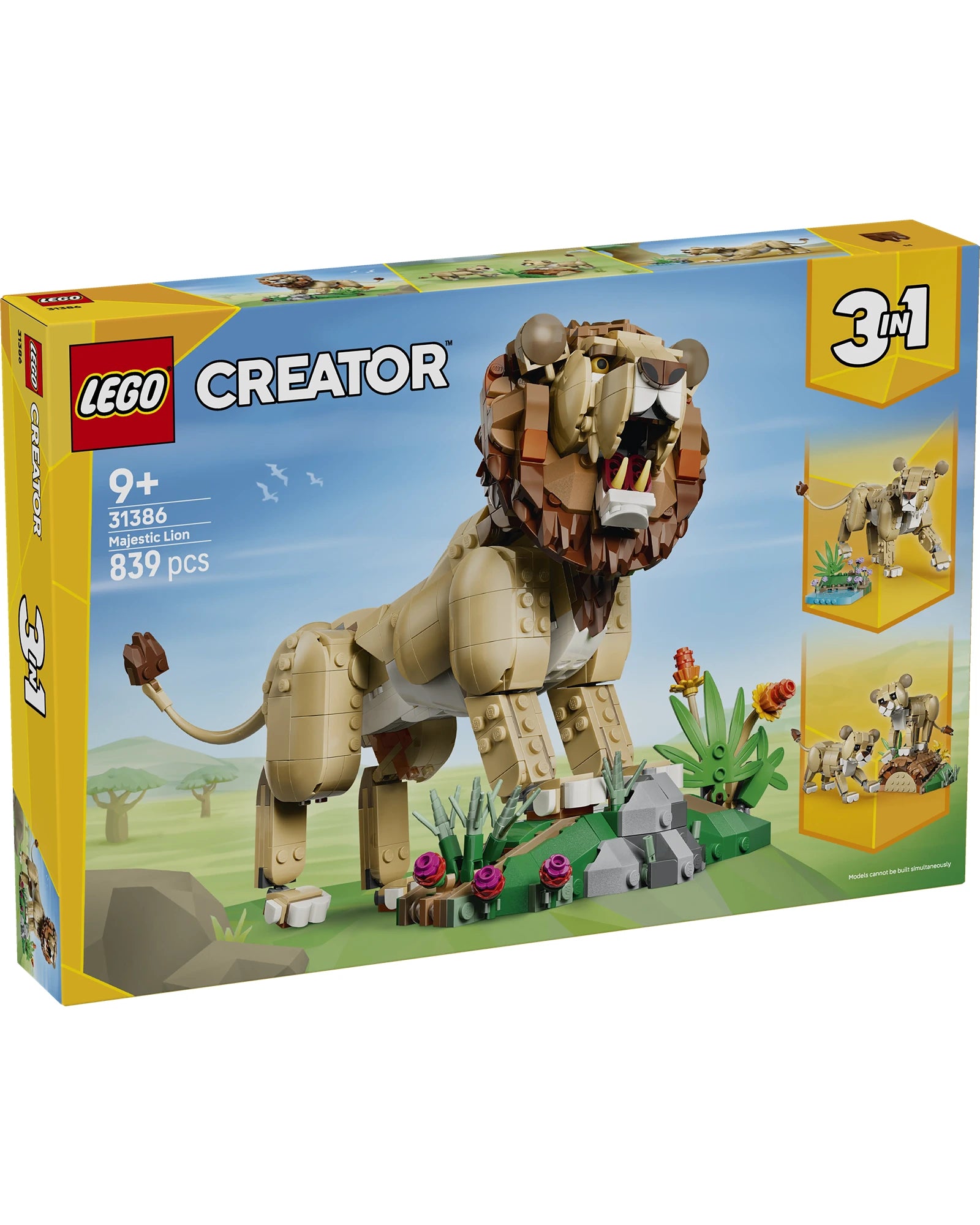 31386 Wild Animals: Majestic Lion