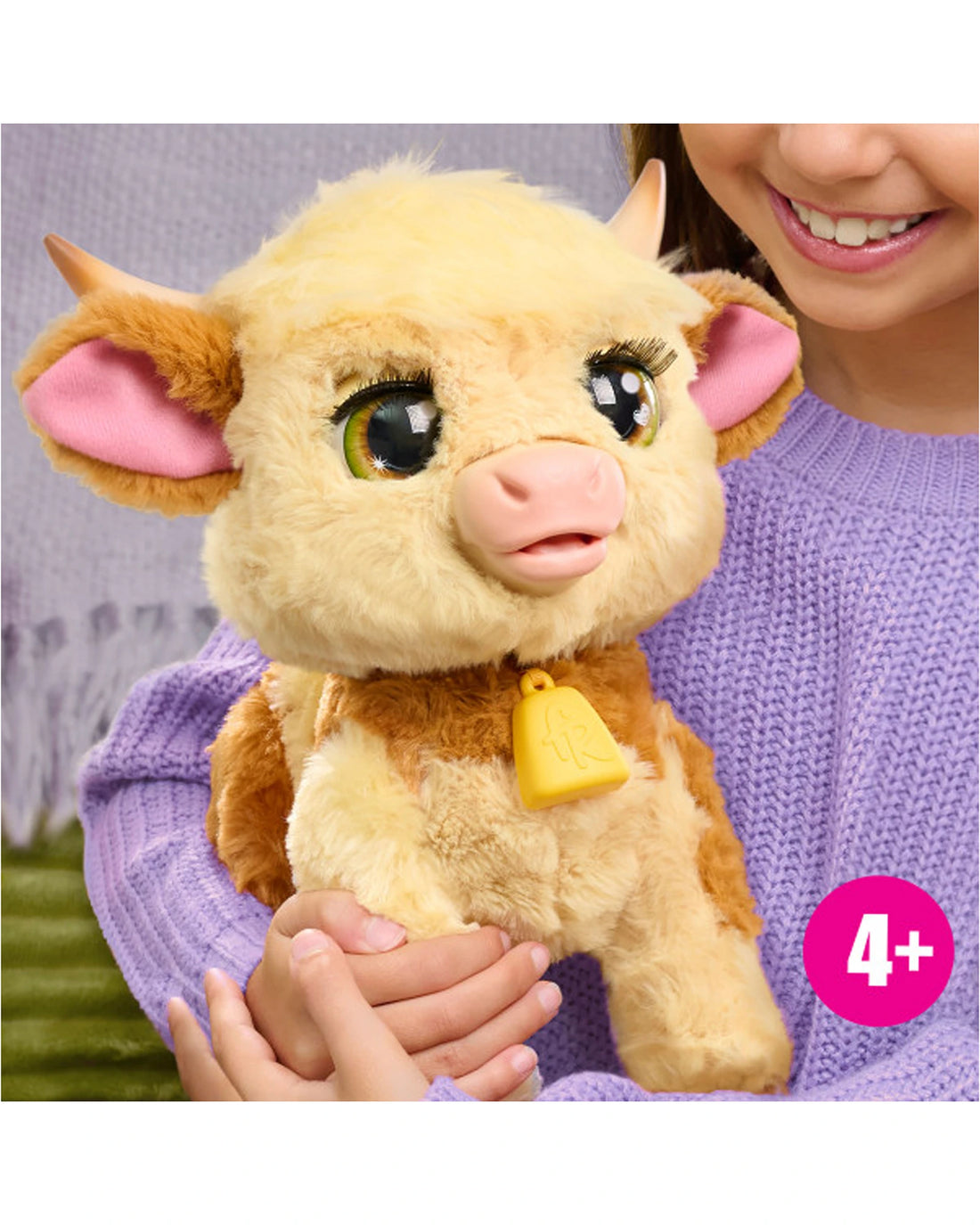 FurReal Maggie the Feed & Follow Cow