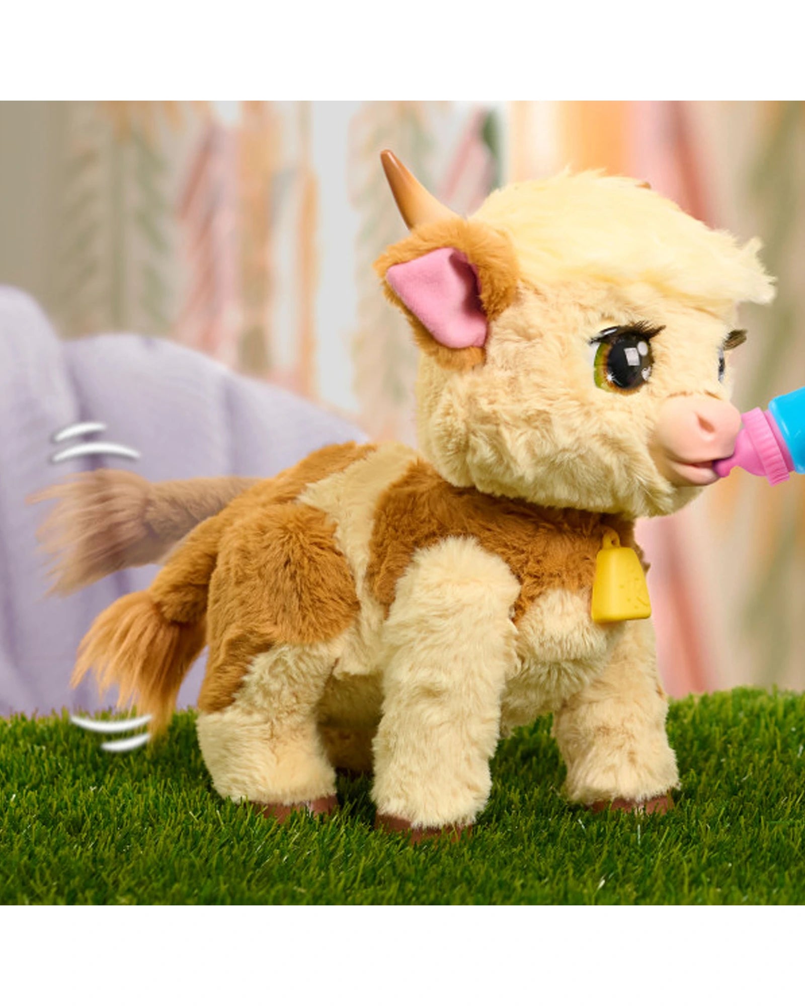 FurReal Maggie the Feed & Follow Cow