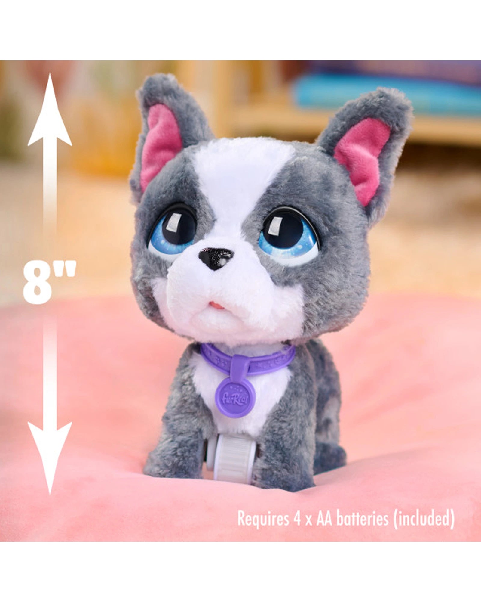 FurReal Walk-a-Lots-French Bulldog