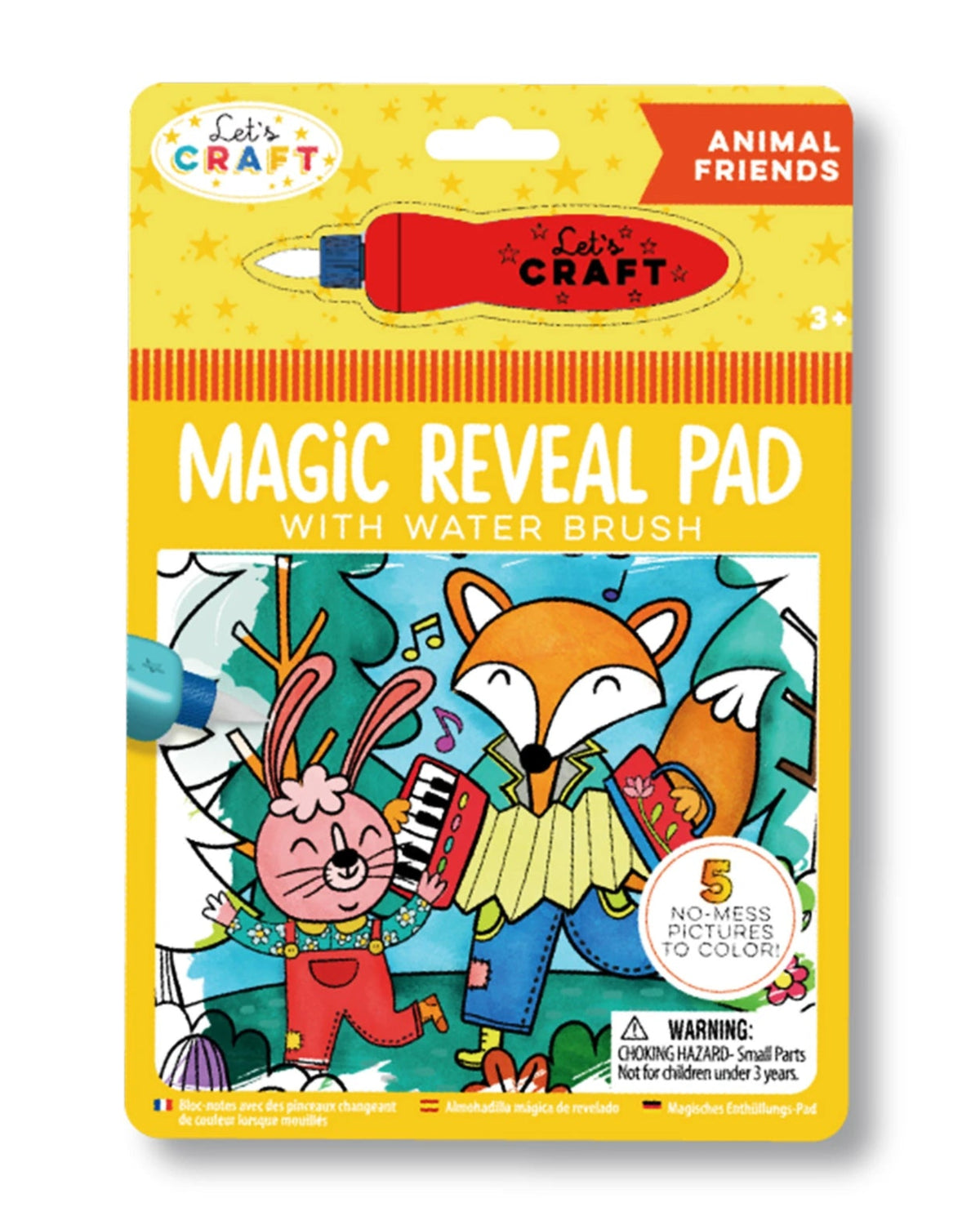 Magic Reveal Pad - Animal Friends