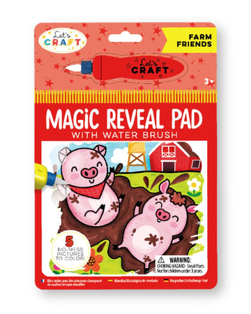 Magic Reveal Pad - Farm Friends