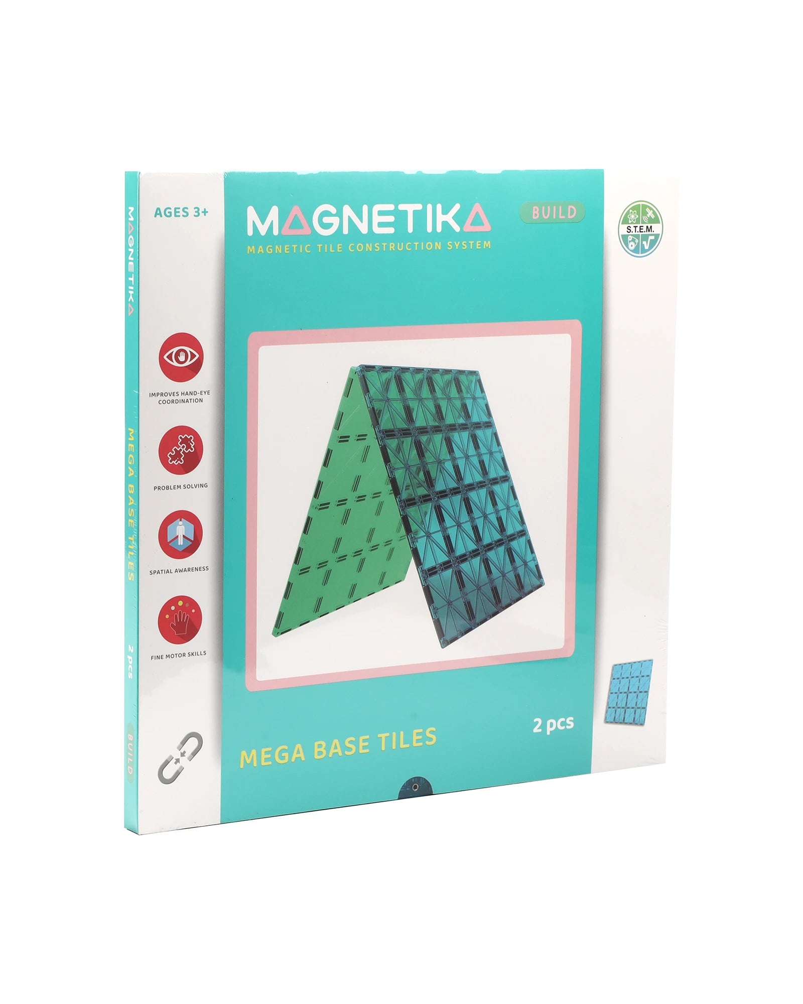 Magnetic XL Base Plate Tiles 2 Piece