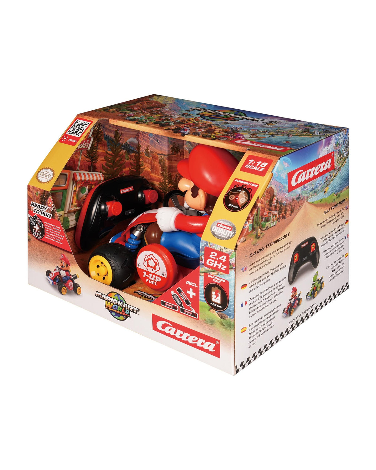 1:18 Mario Kart World - Mario 2.4 GHz & USB
