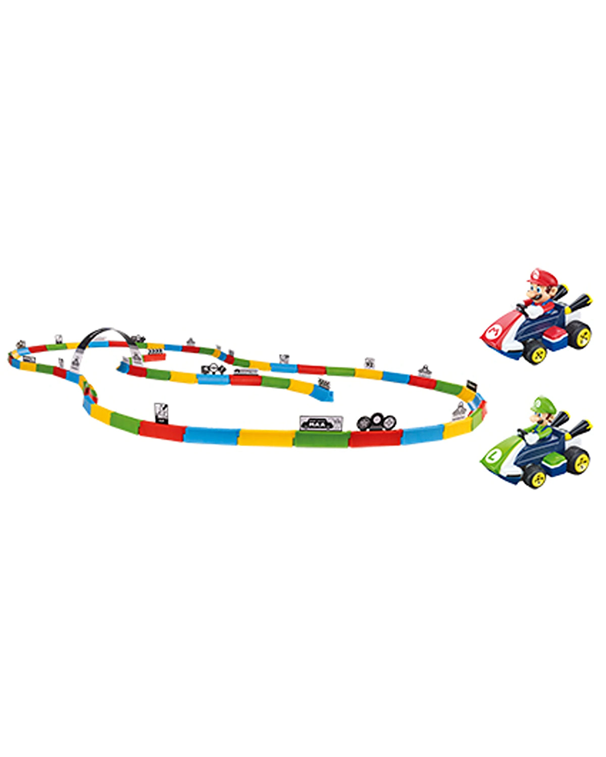 Mario Kart Table Top Racing Set - Mario & Luigi 2.4GHz