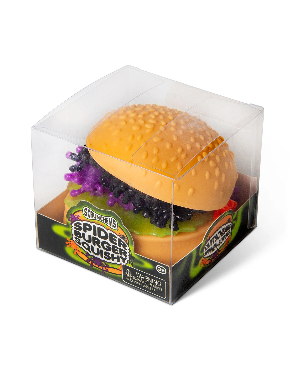 Spooky Spider Burger Squishy