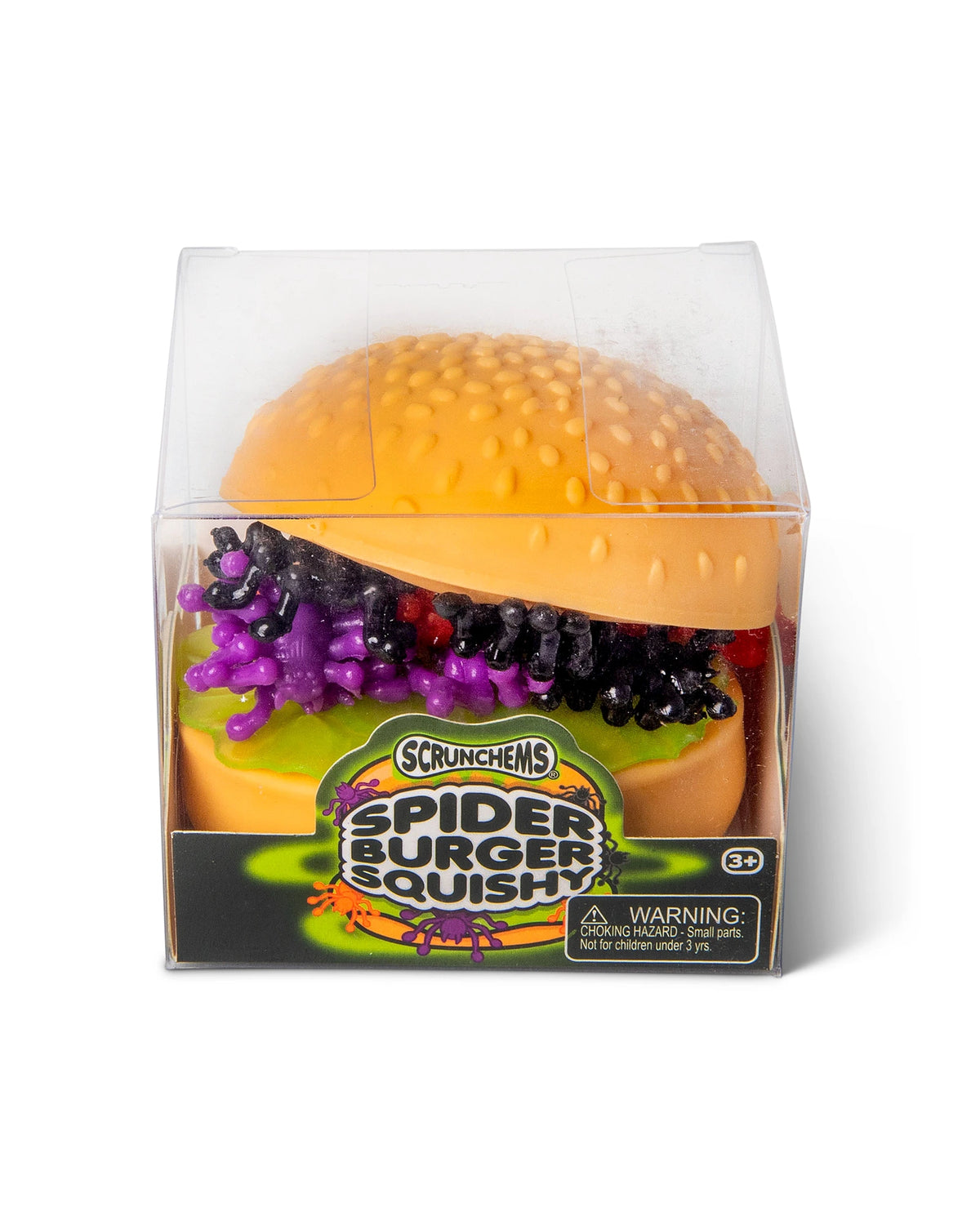 Spooky Spider Burger Squishy