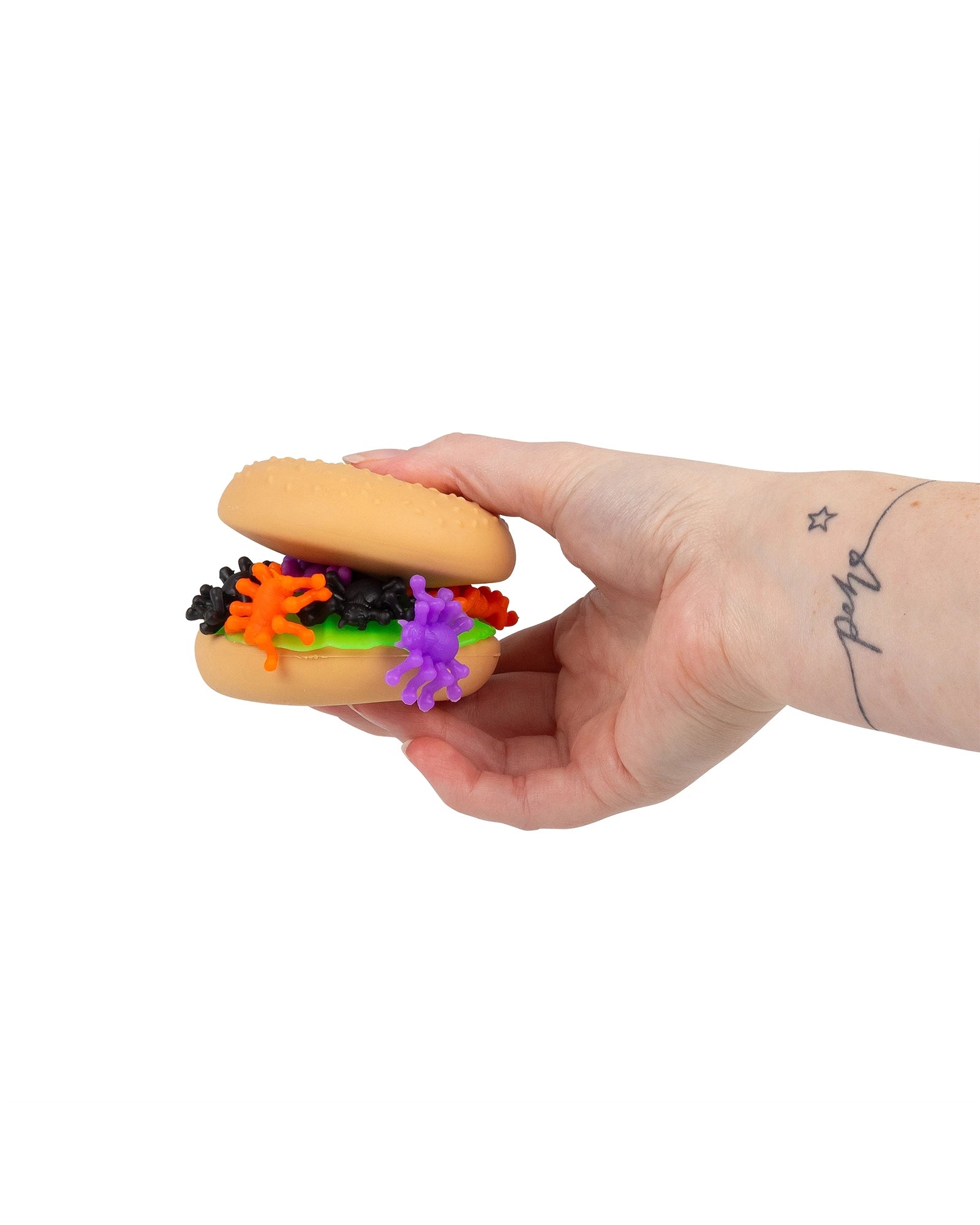 Spooky Spider Burger Squishy