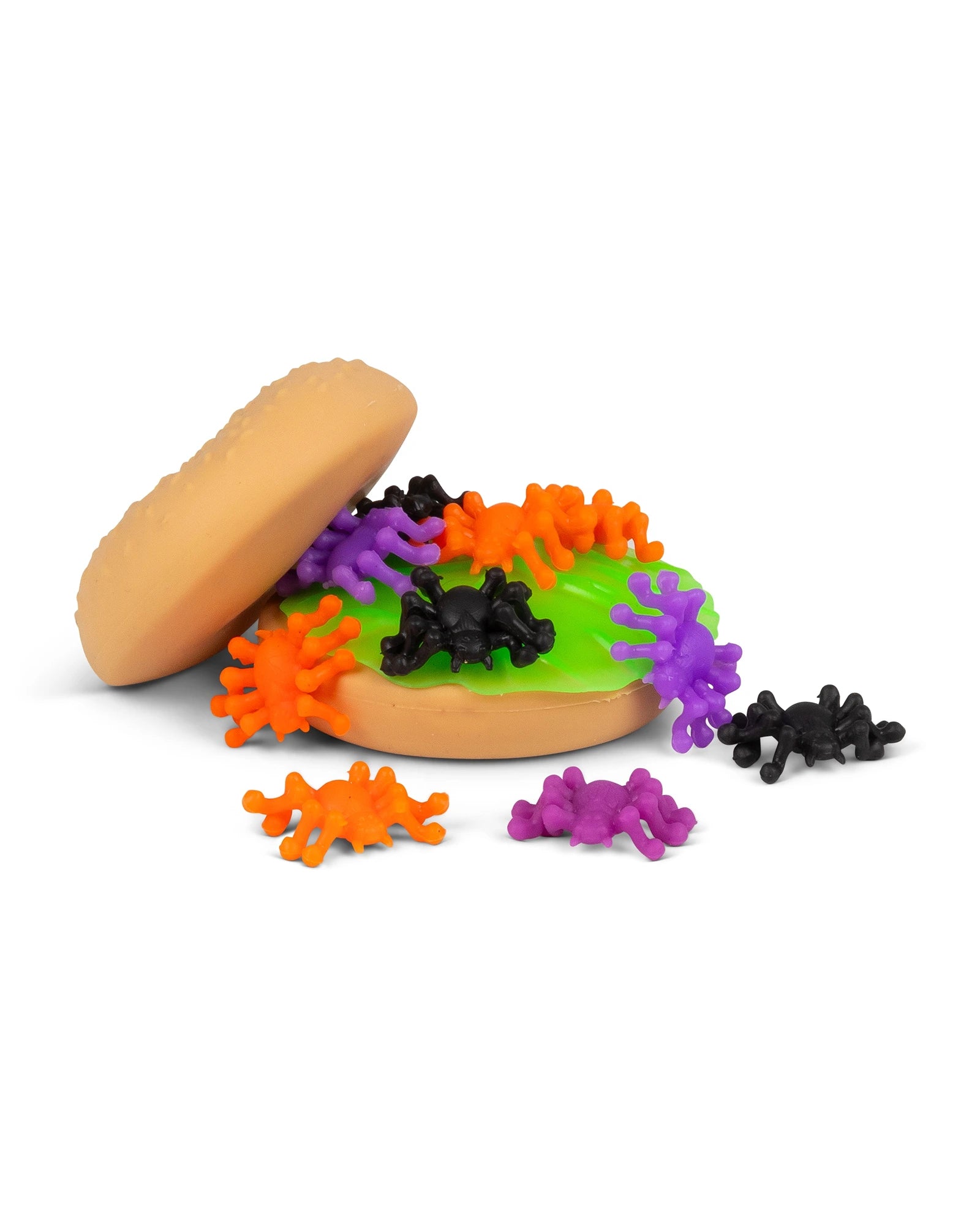 Spooky Spider Burger Squishy