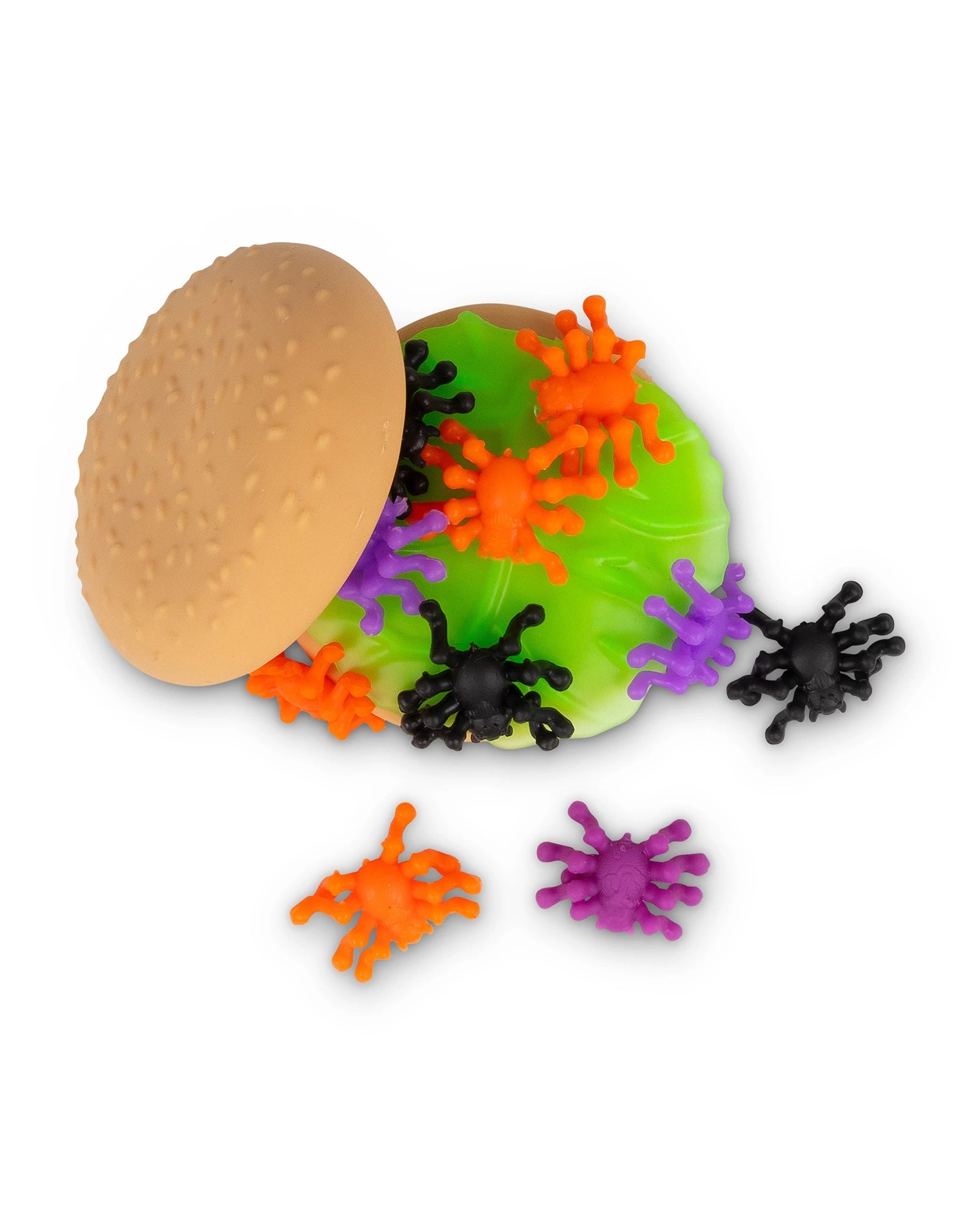 Spooky Spider Burger Squishy