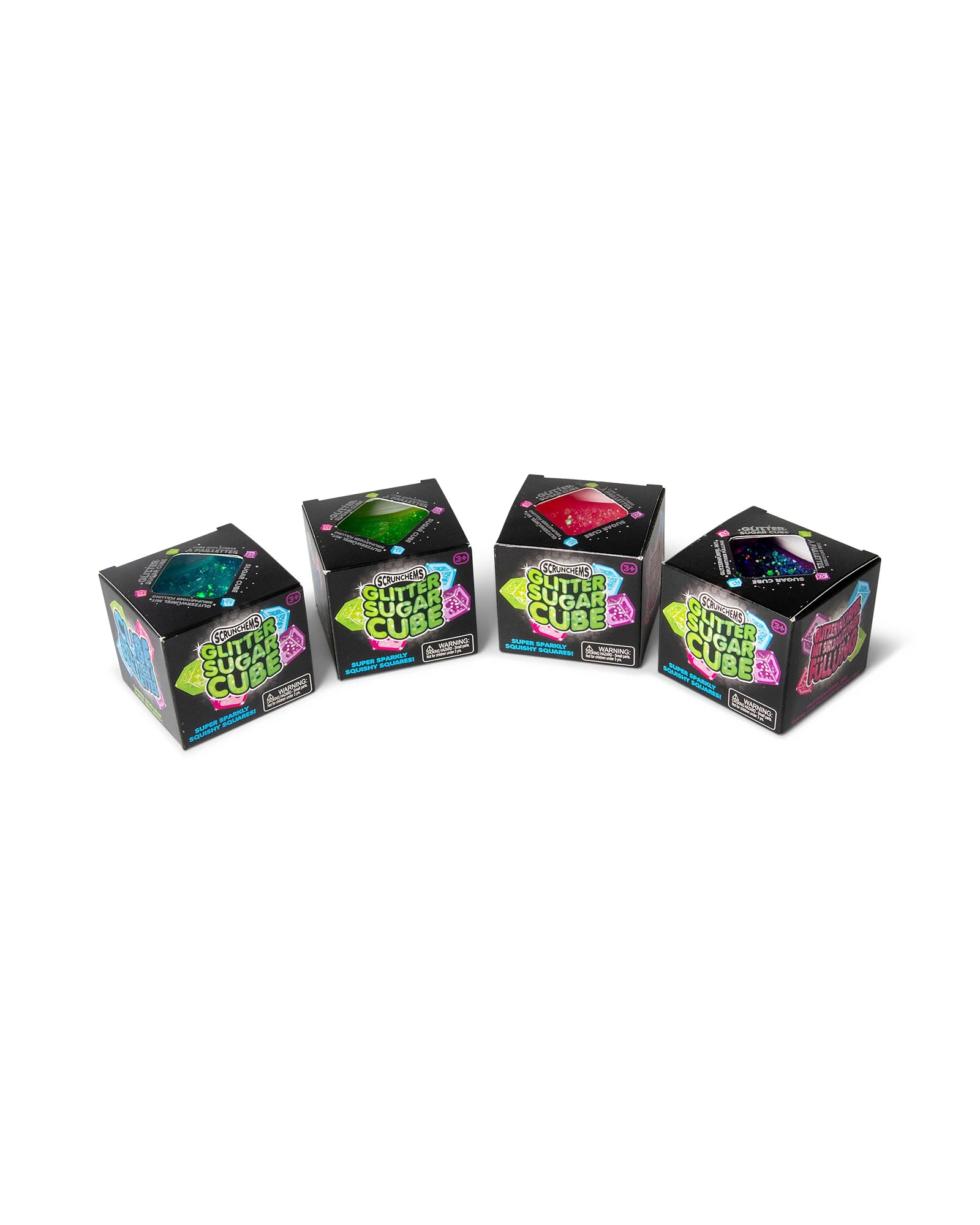 Scrunchems Glitter Sugar Cube - Assorted