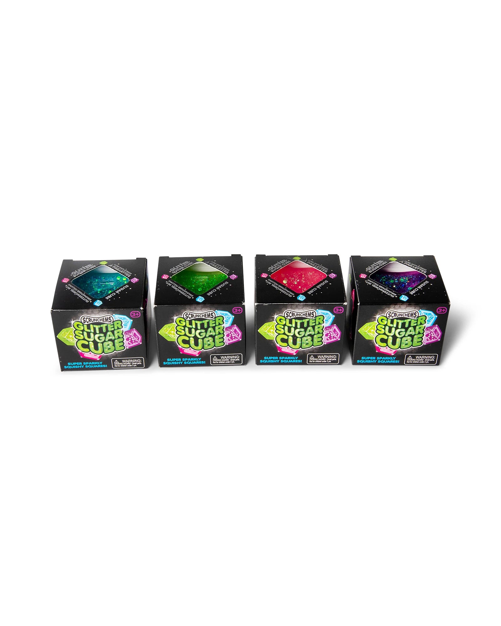 Scrunchems Glitter Sugar Cube - Assorted