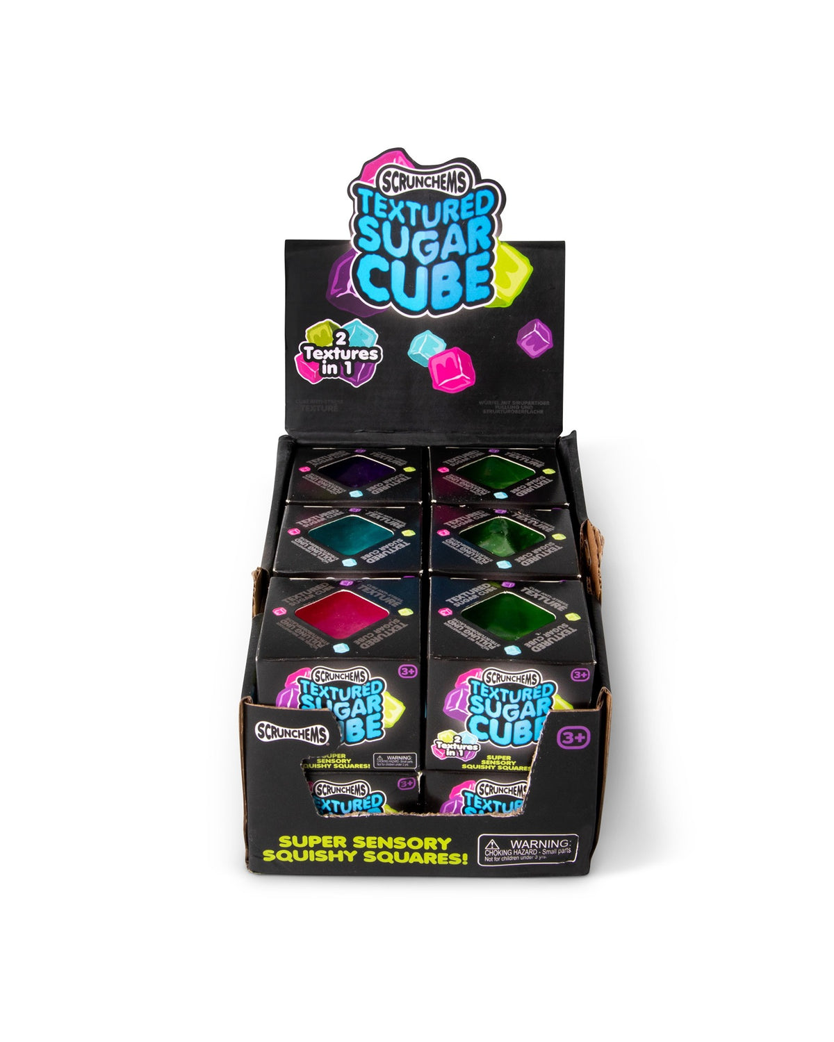 Scrunchems Textured Sugar Cube - Assorted