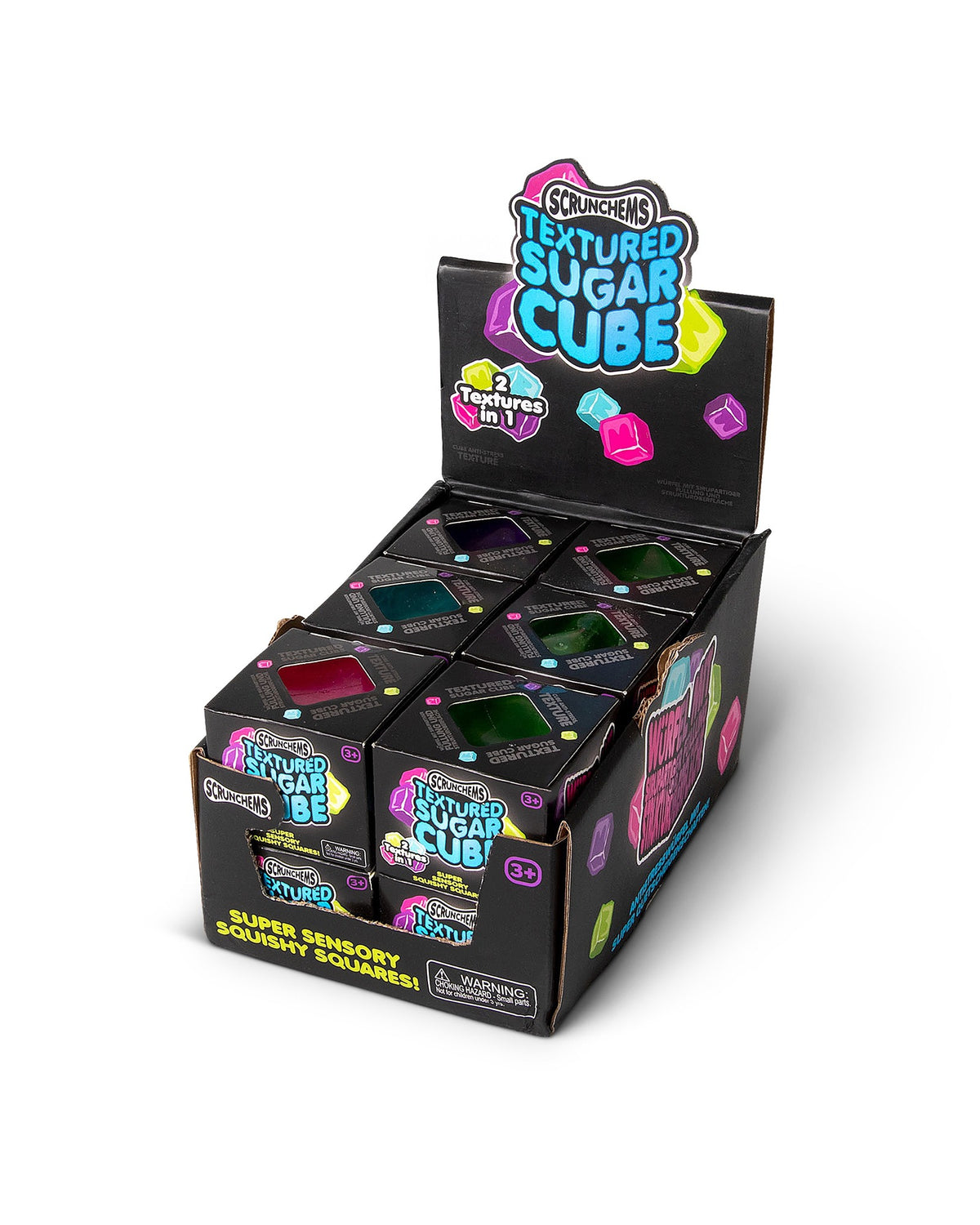Scrunchems Textured Sugar Cube - Assorted