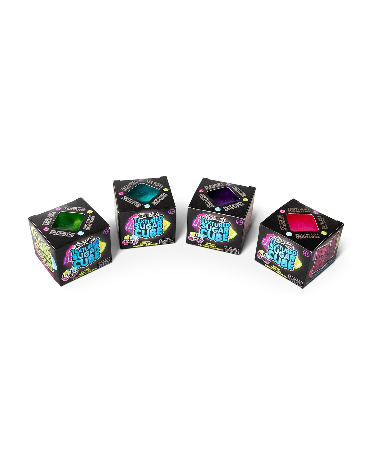 Scrunchems Textured Sugar Cube - Assorted