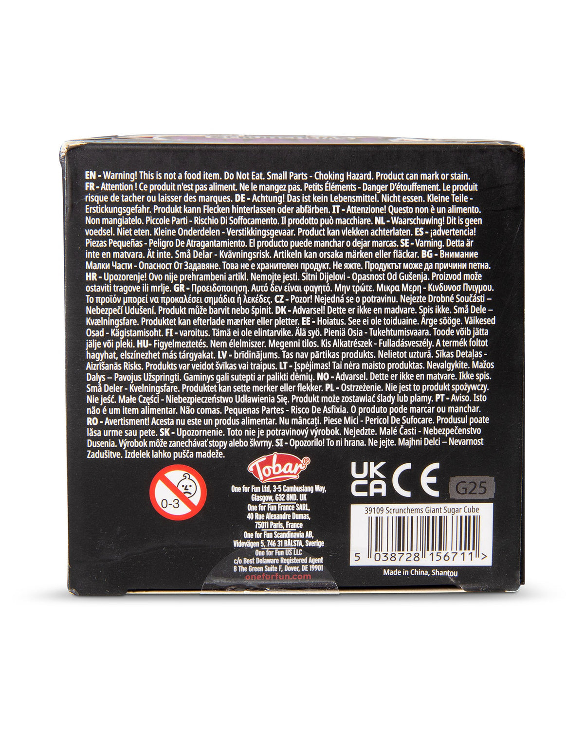 Scrunchems Giant Sugar Cube - Assorted